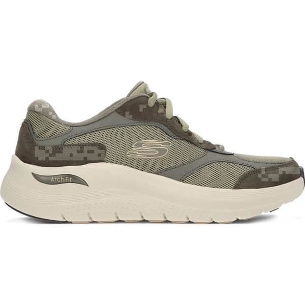 SKECHERS Baskets Archfit för män 232702 Oliv 42