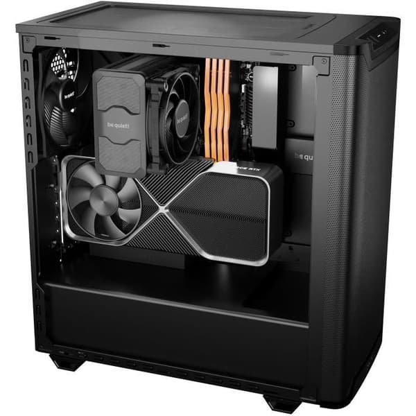 PC-chassi - BE QUIET! - Pure Base 501 Airflow Window - Svart - Midoch - Gamer