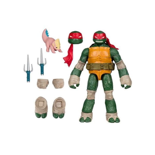 Rörlig figur - MCFARLANE - Raphael - 12,7 cm (5") - Skala 5" ultra-rörlig - Comics Page Puncher ingår