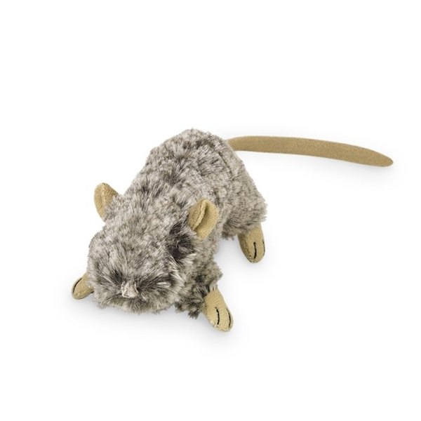 Nobby Pet Plush Cat Mouse Toy grå