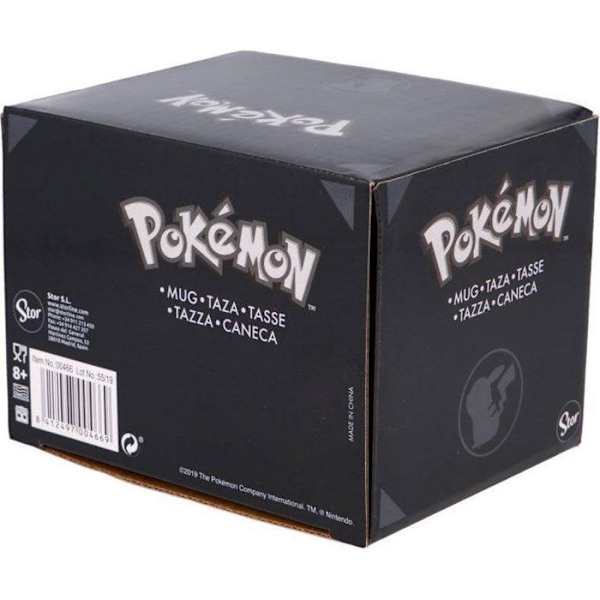 Pokémon Pikachu dricksmugg - Pokémon - 400 ml - Keramik - Mugg i presentförpackning Flerfärgad