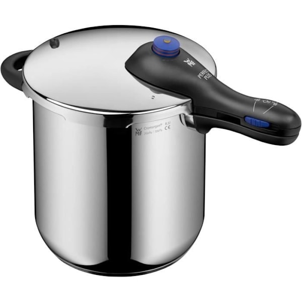 Tryckkokare - WMF - Perfect Plus - 8,5L - Rostfritt Stål - Induktionskompatibel Rostfritt stål