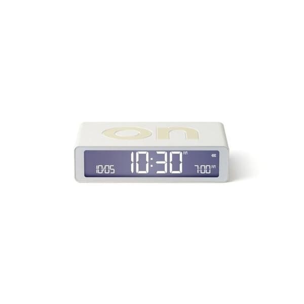 Lexon FLIP CLASSIC WHITE klockradio Designer Adrian&Jeremy Wright Vit