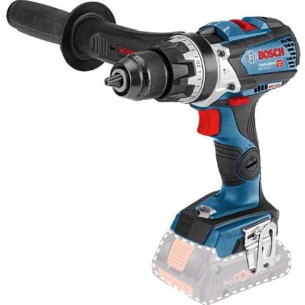18V GSB 18V-110 C slagborrskruvmejsel - BOSCH - Metallchuck - Kickback Control Blå