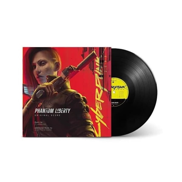 Vinyl - JUST FOR GAMES - Cyberpunk 2077: Phantom Liberty - 180g - Samlarsutgåva - Svart