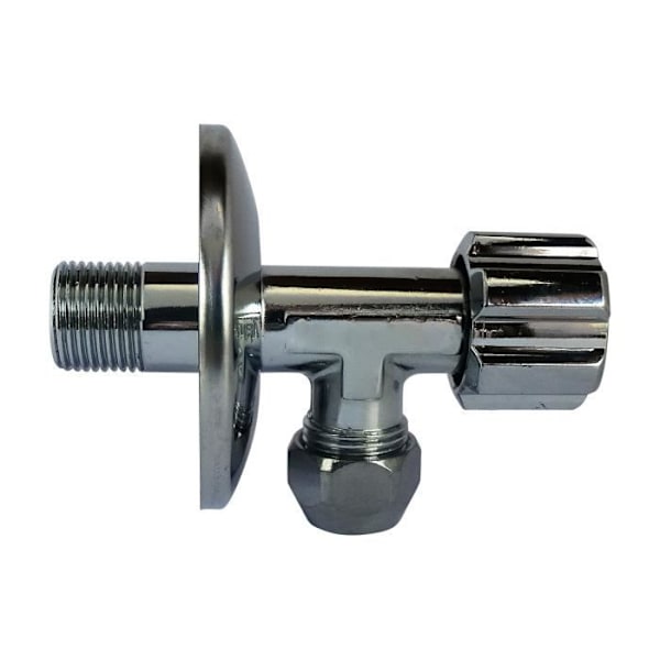 Avstängningsventil - SOMATHERM FÖR DIG - Schell - M15/21 - Rosett Ø54 mm - Grå mässing