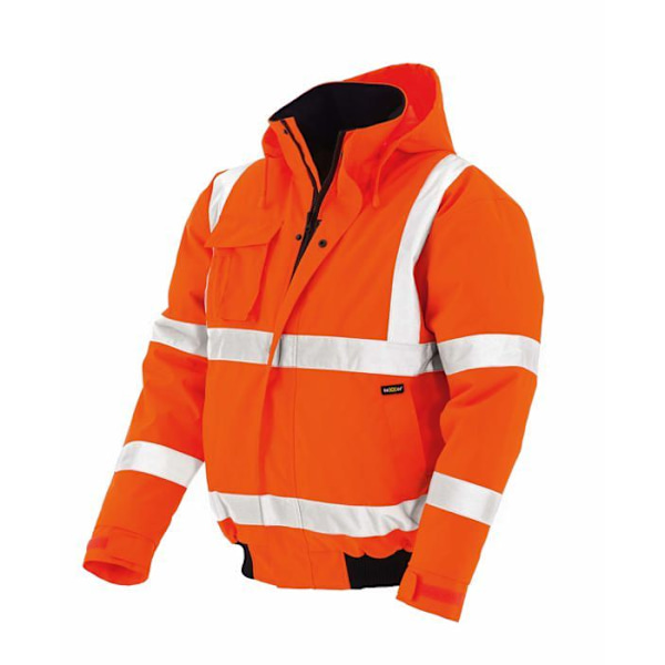 Kläder för hög synlighet Texxor - 4119-XXL - Whistler Pilot-Visibility arbetsjacka, orange, storlek XXL Orange XXL