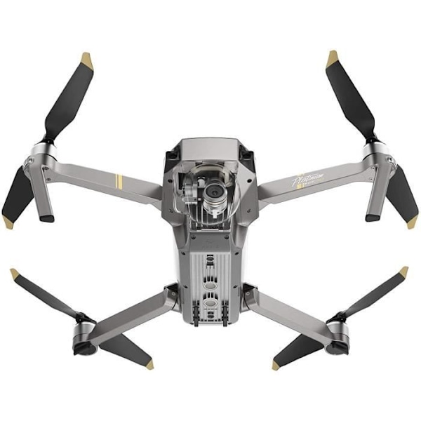 DJI Mavic Pro Fly More Combo Drone - 4K - Platinum - Integrerad kamera - Wi-Fi - Räckvidd +1000m