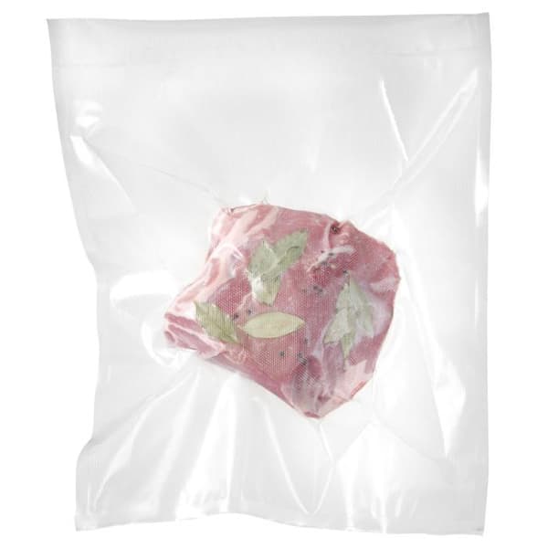 Molettade påsar för vakuumförpackningsmaskiner 150x250mm 100 stycken.