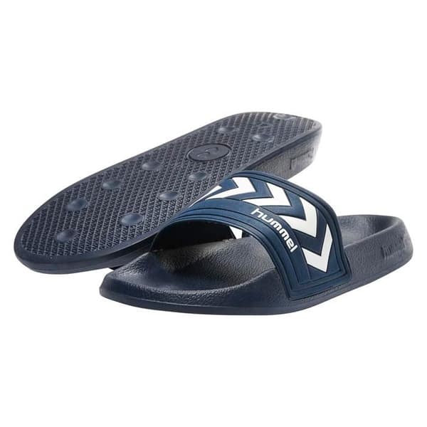Hummel Larsen Slipper - blå/vit Blå/vit 46