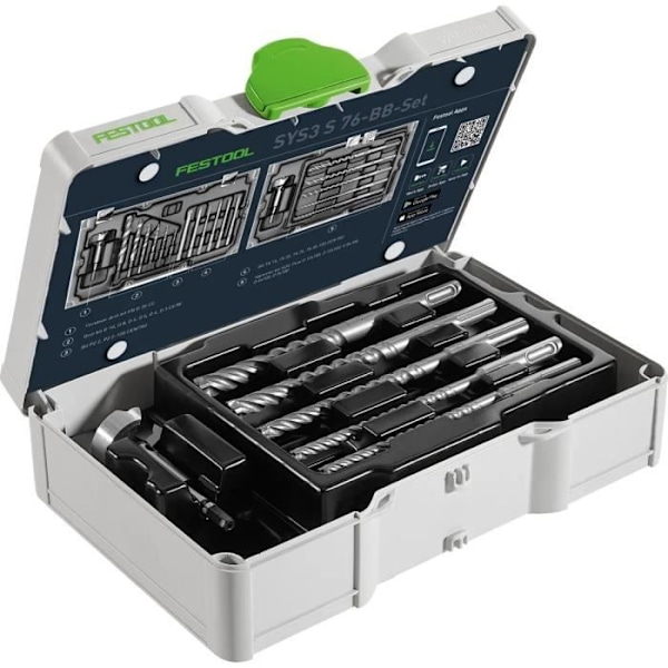 Embout och borrkit SYS3 S 76-BB-Set - FESTOOL - 578119