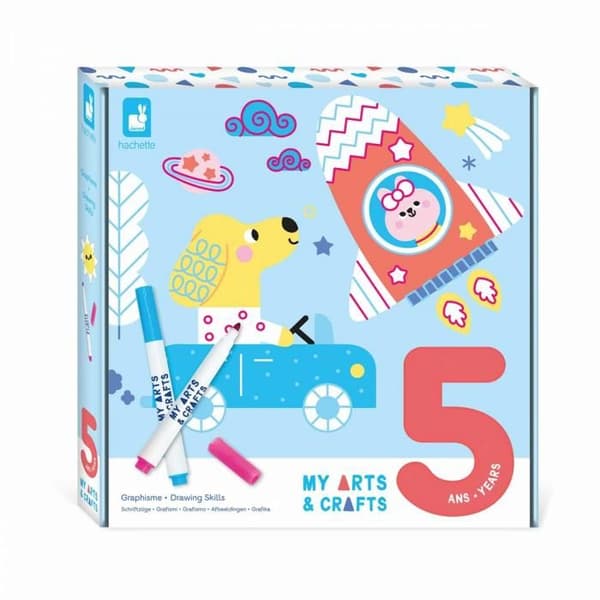 5 ÅR - GRAFIK Flerfärgad