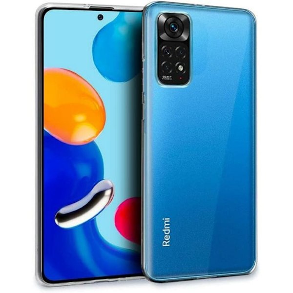 Coola smartphones - surfplattor tillbehör Silikonfodral till Xiaomi Redmi Note 11/Note 11S Transparent