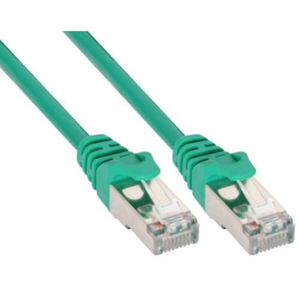 INLINE - Patchkabel, S-FTP, Cat.5e, grön, 20m