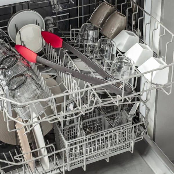 TEFAL INGENIO Mattång, Premiumkvalitet, Värmebeständig upp till 250°C, Låssystem, BPA-fri, Kompatibel med Svart och röd