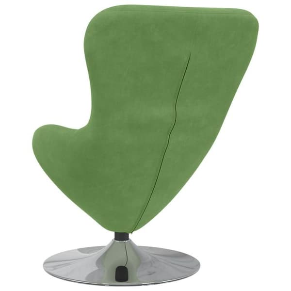 Fåtölj - Ägg - Sammet - Ljusgrön - 1 plats - Nutida design Ljusgrön