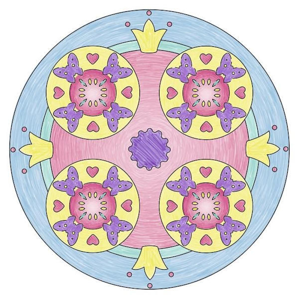 Ravensburger Mandala Design Unicorn - Kreativa hobbies för barn från 6 år och uppåt enhörningar