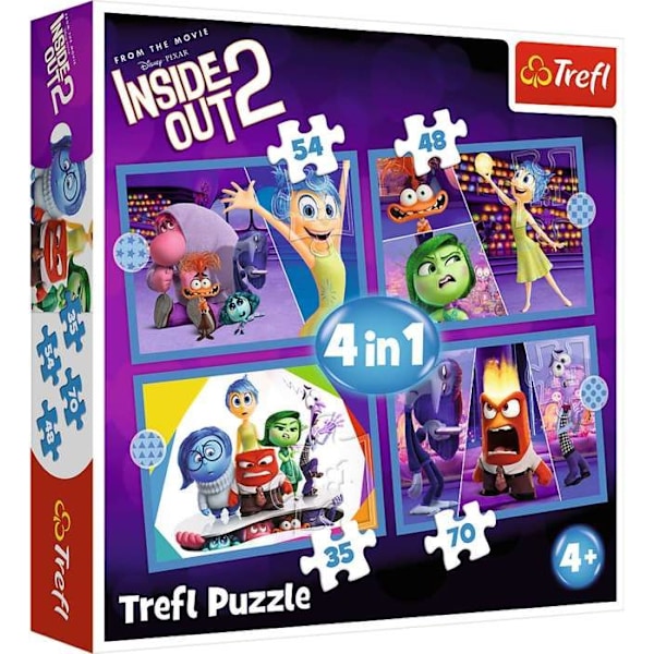 Pussel 4in1 Inside Out 2