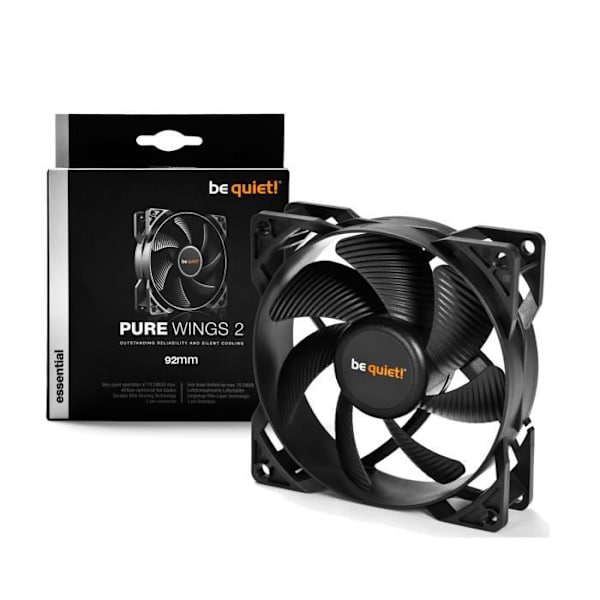 Be Quiet PURE WINGS 2 Case Fläkt - 92mm