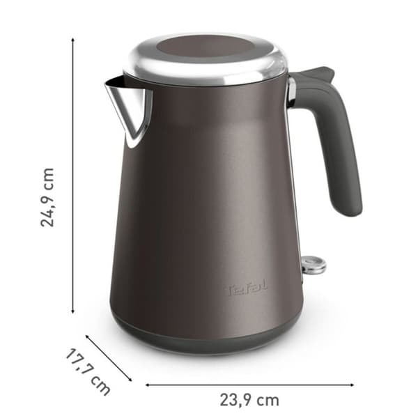 Tefal KI666EE0 Kanna i rostfritt stål Grå