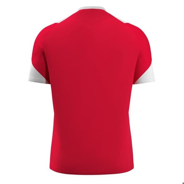 Maillot Macron Golem röd/vit M