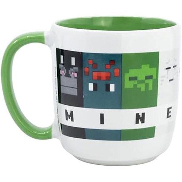 Mugg - STOR - Elite - 380 ml - Keramik - Återanvändbar - BPA-fri Flerfärgad