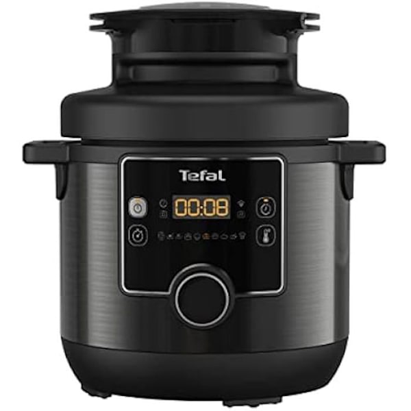 Multikokare - TEFAL - CY7788 - Tryckkokare och luftfritös - 14 automatiska program - Svart Svart