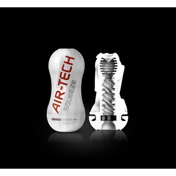 Masturbator - Tenga - Air Tech Squeeze - Flexibel - Vit - 243g