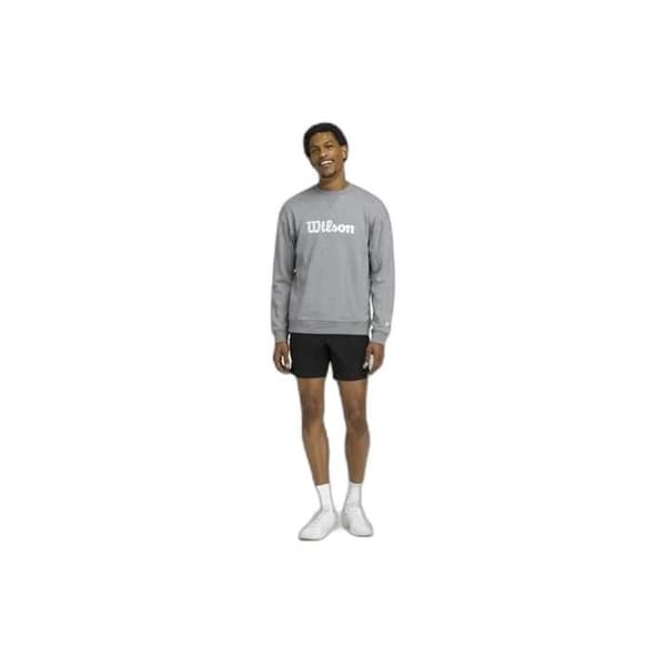 Sweatshirt Wilson Team Script Crewneck - grå grå M