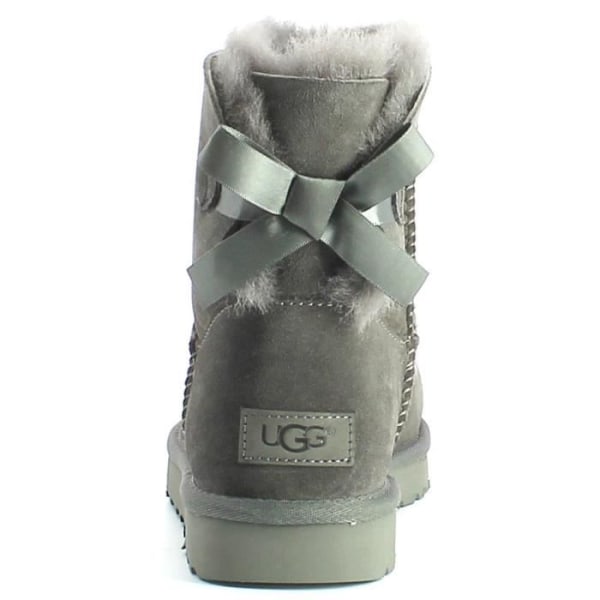 Stövlar - Ugg - Mini Bailey Bow II - Läder - Grå - Låg - 41