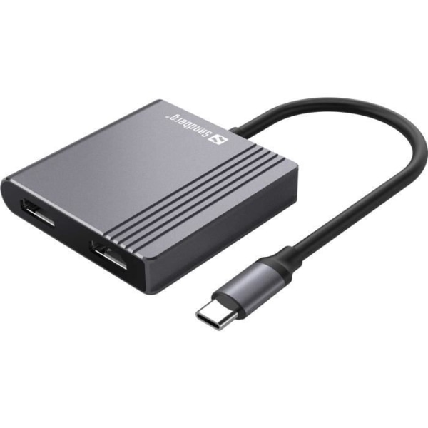 SANDBERG 136-44 HUB &amp; KONCENTRATOR USB 3.2 GEN 1 (3.1 GEN 1) TYP-C G