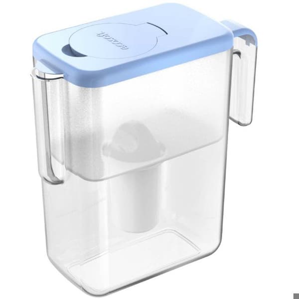 Ecosoft - Slim filtreringskanna 3,5L - blå