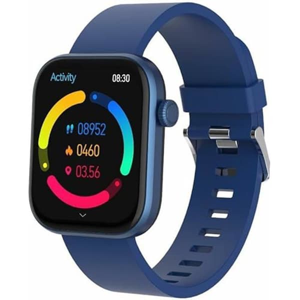 Smartklocka - DENVER - SWC-185BU - AMOLED-skärm 4,7 cm - Bluetooth - IP67