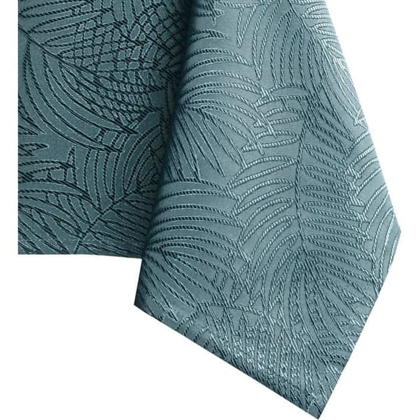 AmeliaHome Rektangulär duk 140 x 340 cm Petrol - Polyester med lotus-effekt och vattenavvisande Olja