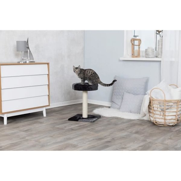 TRIXIE Tarifa Junior kattträd - 52 cm - Grå och svart mörkgrå