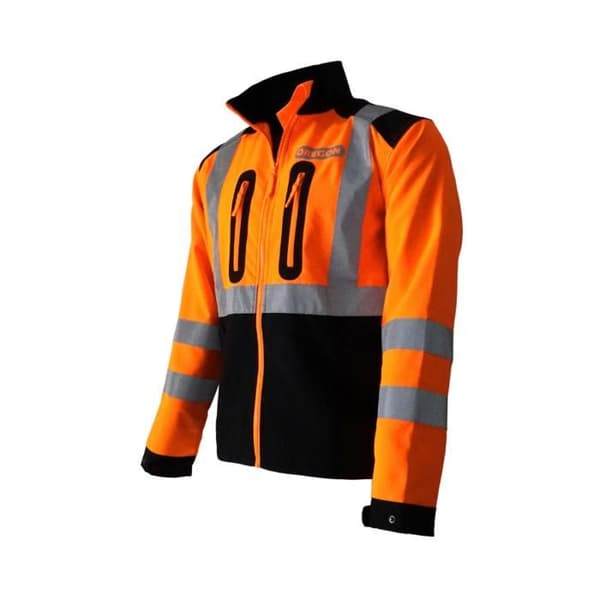 Hög synlighet jacka OREGON 295478 orange/svart jag