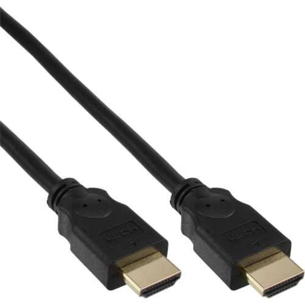 INLINE - 19-stifts hane/hane HDMI-kabel, 1,5m Svart