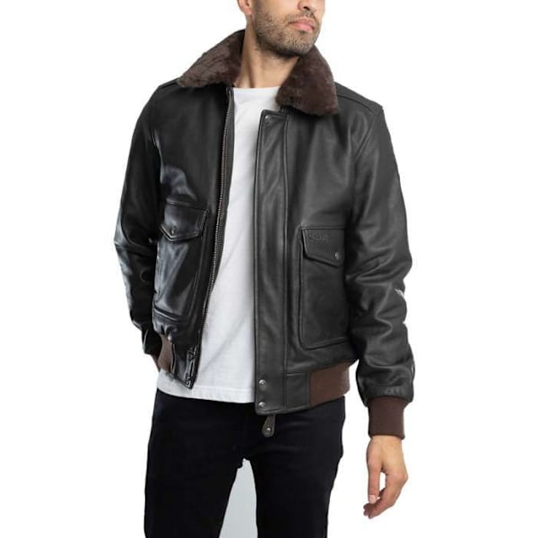 Schott Jacka Lc5331x ant.brun Mörkbrun Mörkbrun M