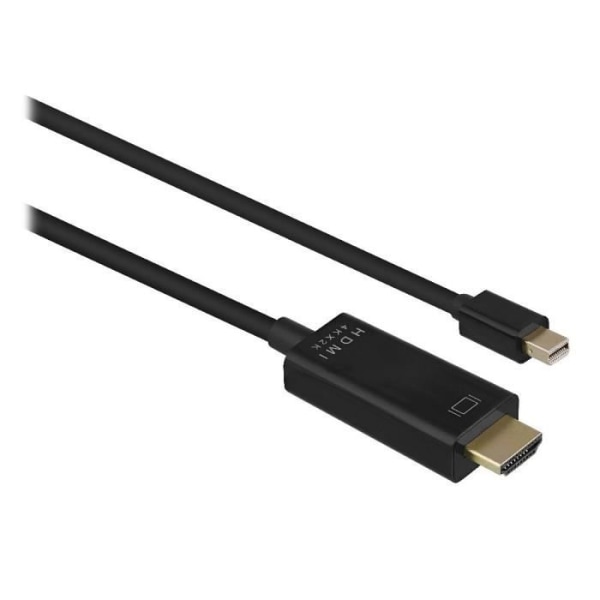 TNB HDMI hane / mini DisplayPort hankabel 4K 2m - svart