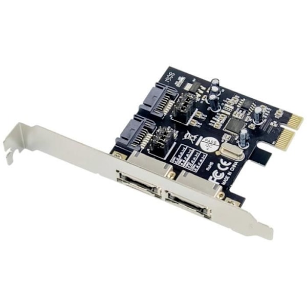 Conceptronic CSATA600EXI 2+2-portars SATA-kontroller PCI-Express, SATA, eSATA PCIe