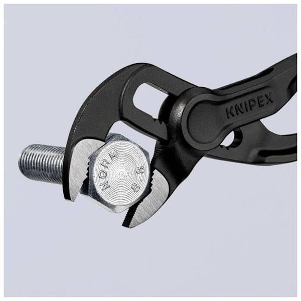 Multigriptång - KNIPEX - COBRA XS 100 mm - Exakt enhandsjustering - Svart