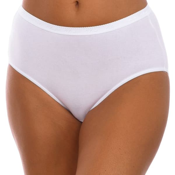 Pack-2 Culottes Midi Bio Bio P0AZK dam-Blanc Vit jag