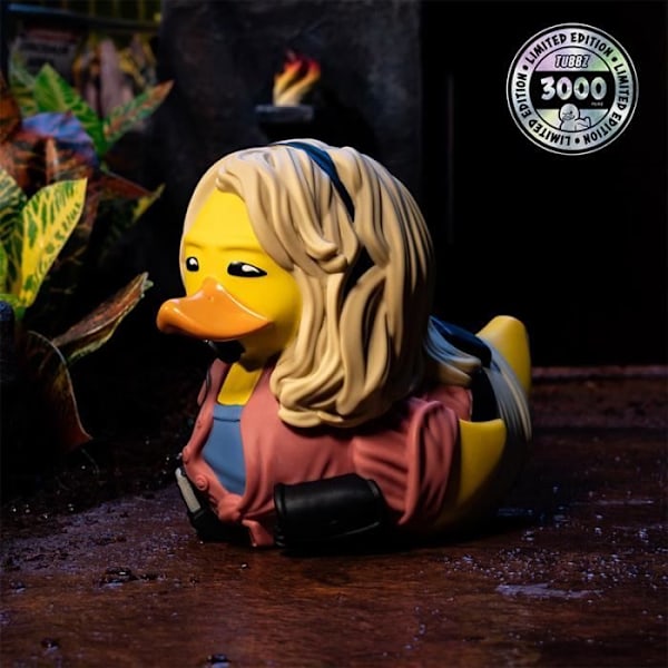 TUBBZ Bath Duck - Jurassic Park - Dr. Ellie Sattler - 9 cm flerfärgad samlarobjekt Flerfärgad
