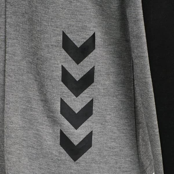 Hummel hmlessi huvtröja med dragkedja Grå S