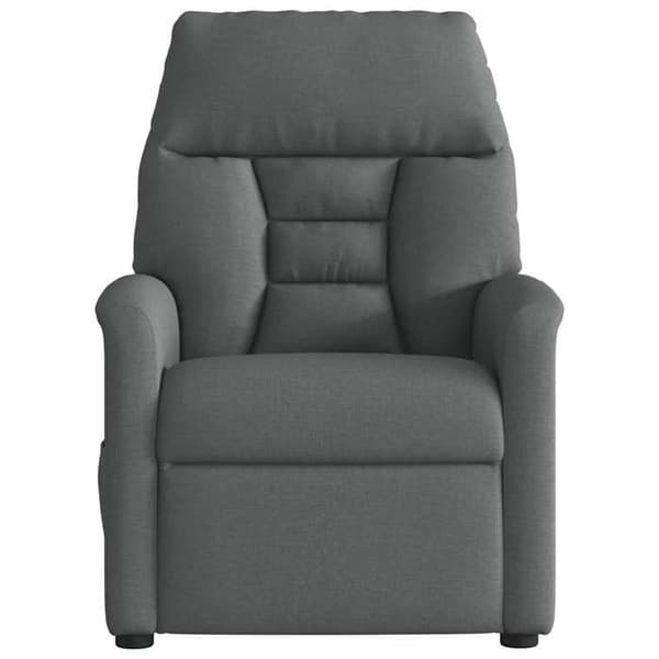 vidaXL Grått tygmassagefåtölj 4015553