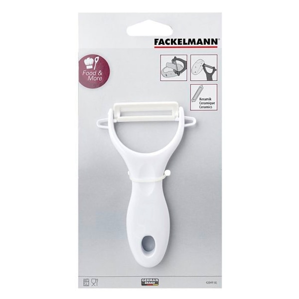 Grönsakskniv med keramisk blad färg slumpmässig 13 cm Fackelmann Colors Edition Grön, vit