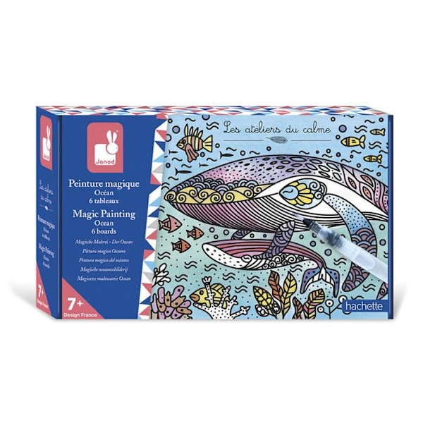 Kit Kreativ - Magisk Målarset Ocean Flerfärgad