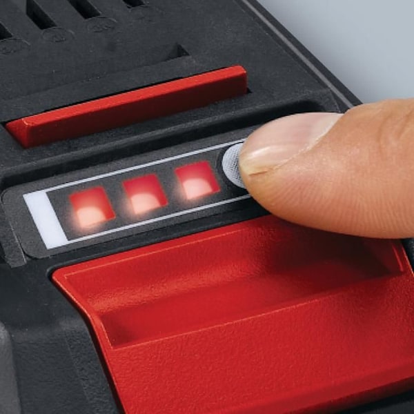 Einhell Batteri 2,0 Ah Power X-Change (18V, Li-Ion, Laddningsindikator)
