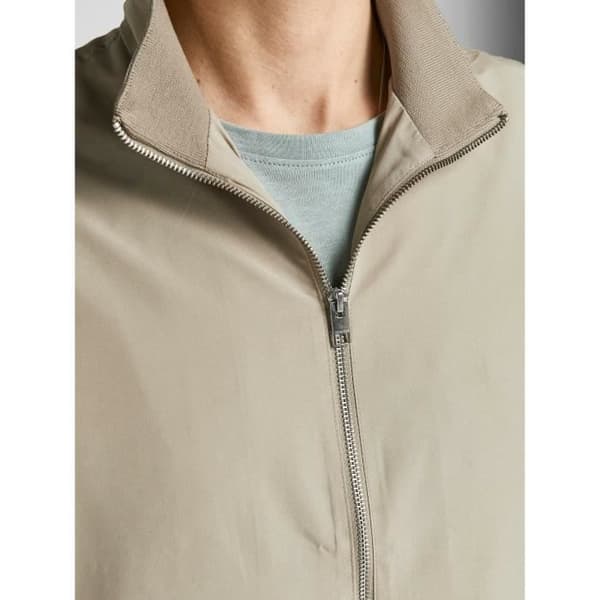 Jacka - JACK & JONES - Rush Harrington - Beige - Storlek L - 100% Polyester beige jag