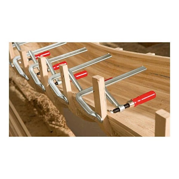 Serre-joints helt i stål - Bessey - GZ - Utdragning 600 mm - Gåsleformat 120 mm